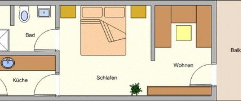 标准间, Appartement Hotel Happy Kienberg