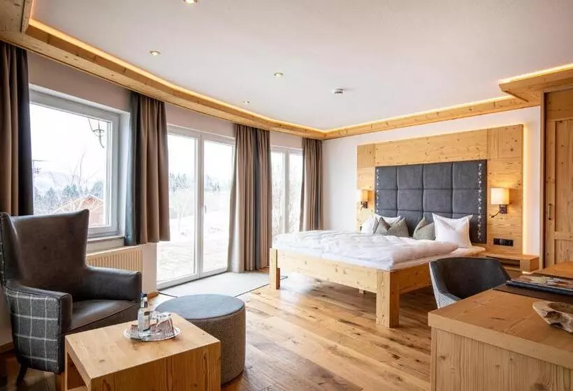Standardzimmer mit Gartenblick, Hanusel Hof
