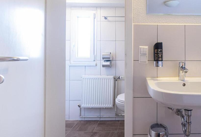 Standart Tek Kişilik Oda, Gasthaus Traube, Ludwigshafen, Bodensee, Seenah Gelegen