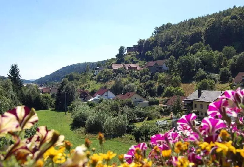 バルコニー付きスタンダードルーム, Grüner Baum Mit Restaurant & Wellness