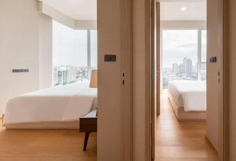 Huoneisto 2 Makuuhuonetta, Wyndham Garden Bangkok Sukhumvit 42