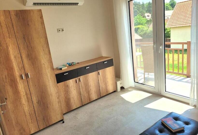 テラス付き１ベッドルームアパートメント, Silver Lodge Vendégház Egerszalók