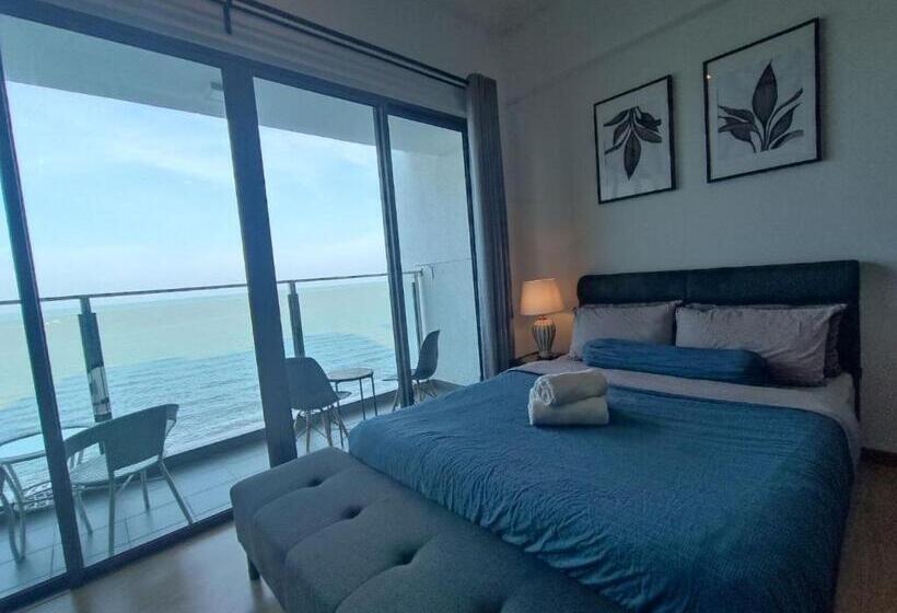 إستديو قياسى مزود بشرفة, Kuantan Imperium Seaview Cityview By Avenzee