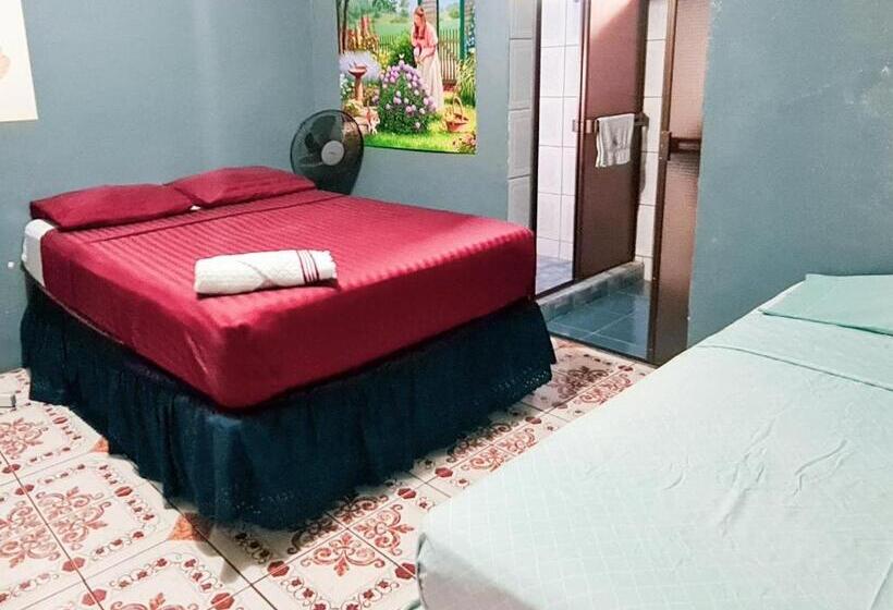 غرفة قياسية رباعية, Hostal Tortuga Viajera