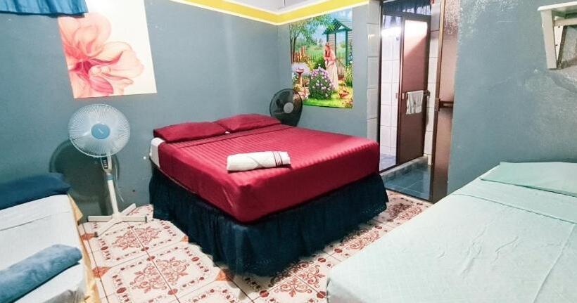 غرفة قياسية رباعية, Hostal Tortuga Viajera
