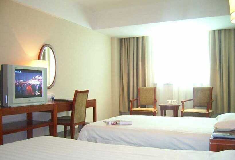 디럭스 룸, Greentree Inn Jiangsu Suzhou Wuzhong Business