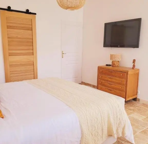 テラス付きスタンダードルーム, Chambres D Hôtes De La Vallée