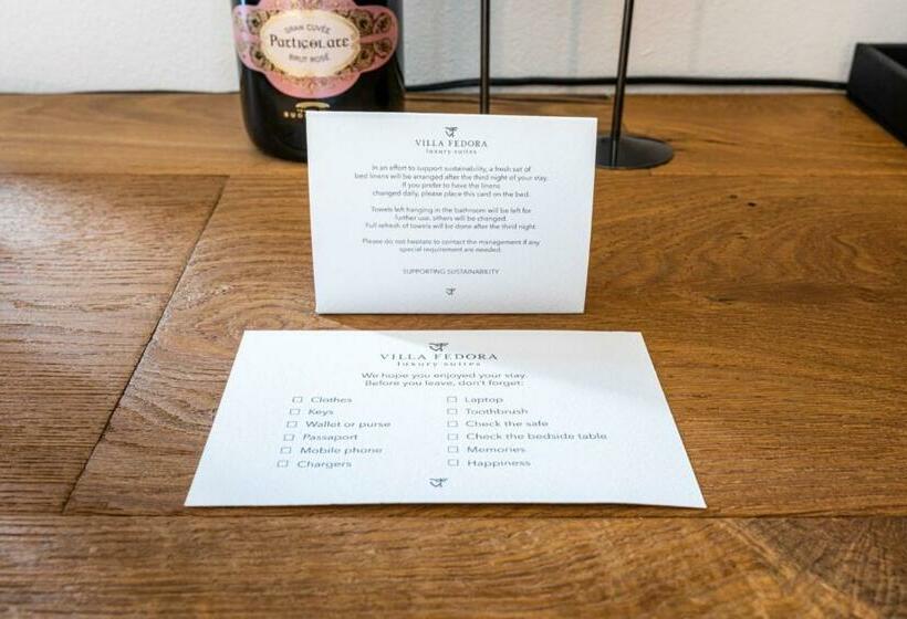 اتاق استاندارد با تخت بزرگ, Villa Fedora Luxury Suites