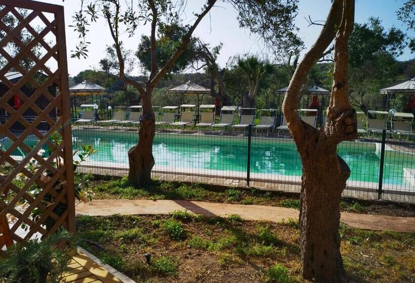 חדר סטנדרט נוף לבריכה, La Corte Degli Ulivi   Albergo Rurale