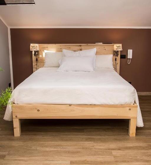 带大床的标准间, B&b Miellò Nelle Langhe