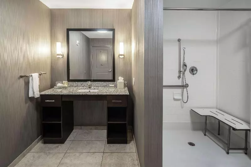 キングサイドベッドのスタンダードワンルーム, Homewood Suites By Hilton Huntsville   Downtown, Al