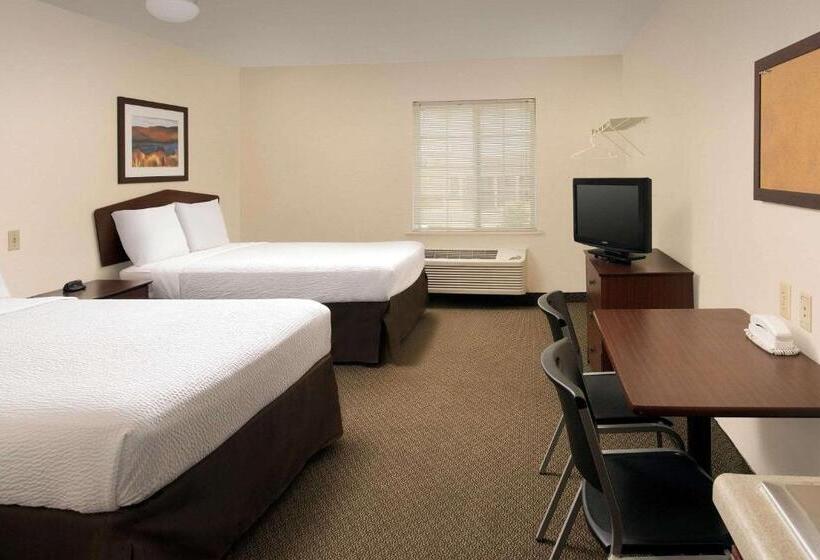 اتاق استاندارد با 2 تخت دوبل, Woodspring Suites San Antonio Fort Sam