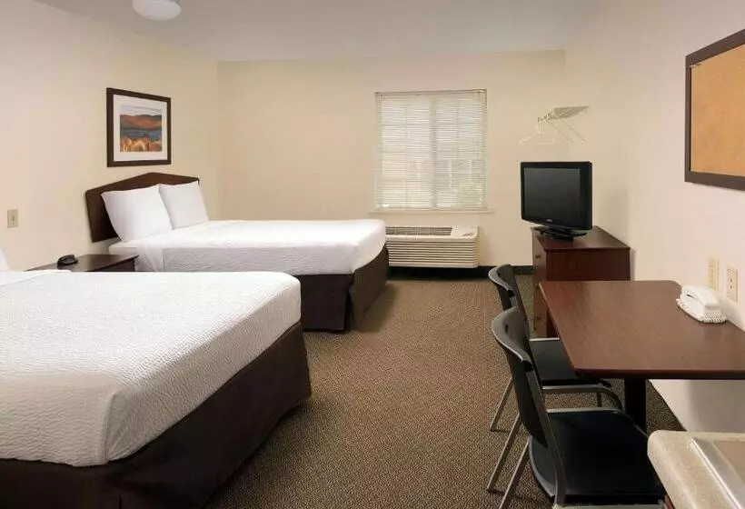 2ダブルベッドのスタンダードルーム, Woodspring Suites San Antonio Fort Sam