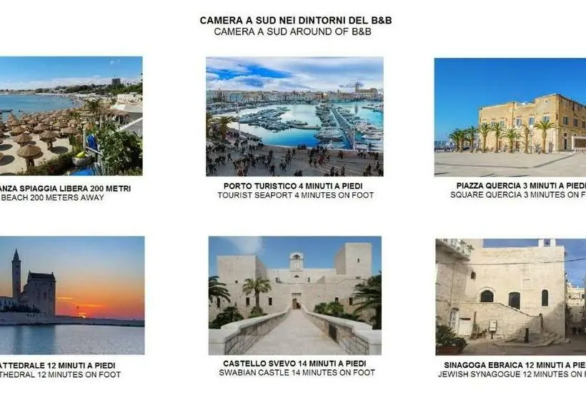 اتاق استاندارد با بالکن, B&b Camera A Sud Mare