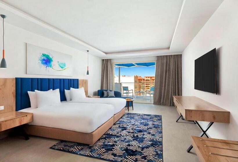 اتاق لوکس با چشم‌انداز دریا, Pickalbatros Blu Spa Resort   Adults Friendly 16 Years Plus  Ultra All Inclusive