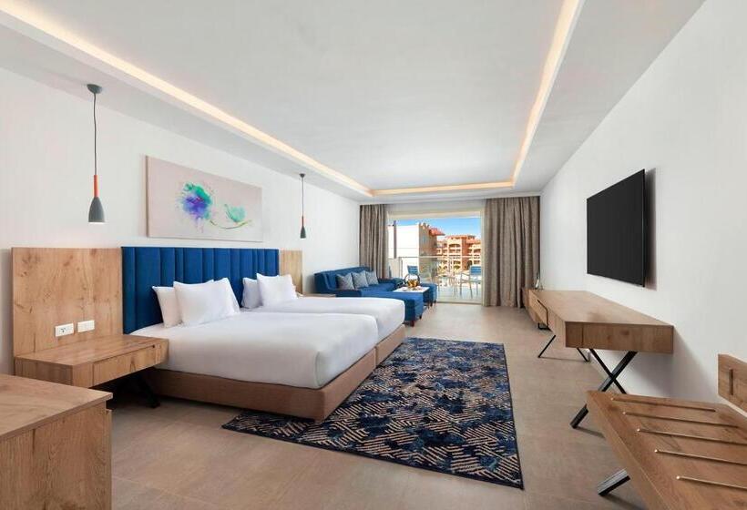 اتاق استاندارد با چشم‌انداز استخر, Pickalbatros Blu Spa Resort   Adults Friendly 16 Years Plus  Ultra All Inclusive