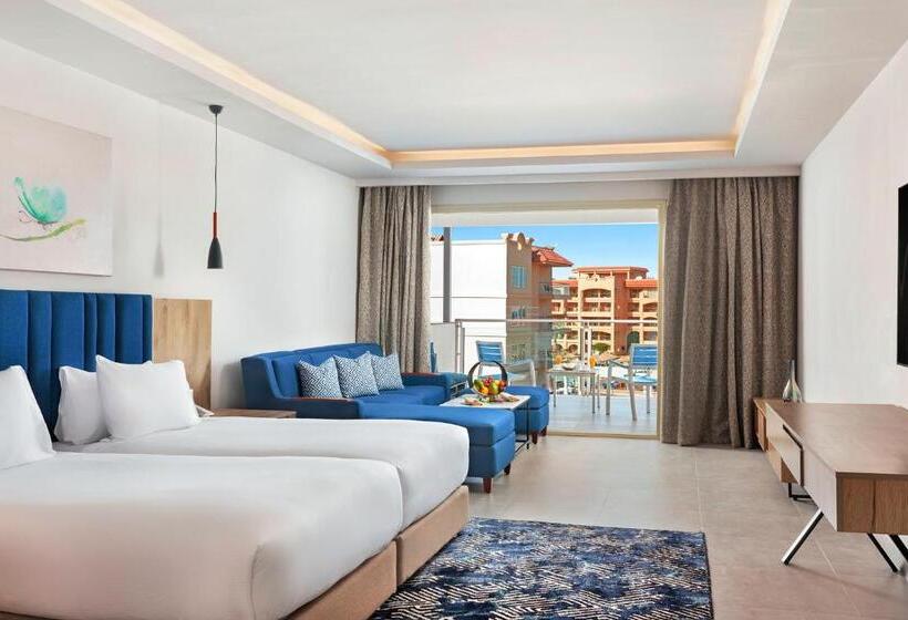 اتاق استاندارد با چشم‌انداز استخر, Pickalbatros Blu Spa Resort   Adults Friendly 16 Years Plus  Ultra All Inclusive