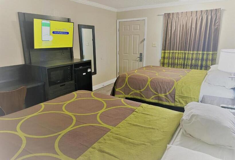 스탠다드 룸 더블 침대 2개, Super 8 By Wyndham Picayune