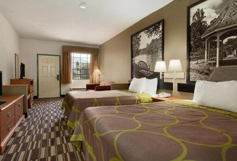 غرفه قياسيه سريرين مزدوجين, Super 8 By Wyndham Chatsworth/dalton