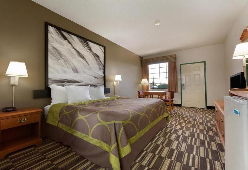 חדר סטנדרט עם מיטת קינג, Super 8 By Wyndham Chatsworth/dalton