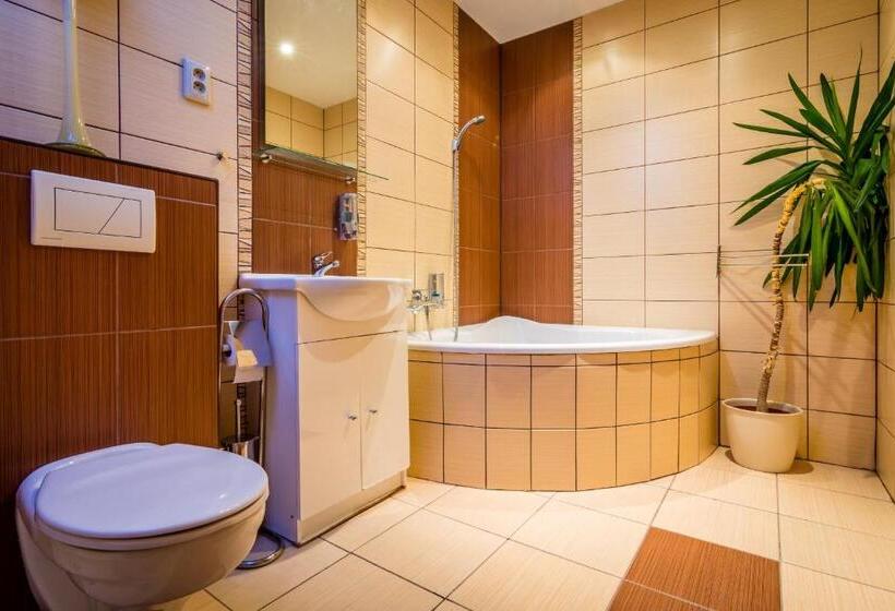 발코니가 있는 스위트, Penzion Raimund