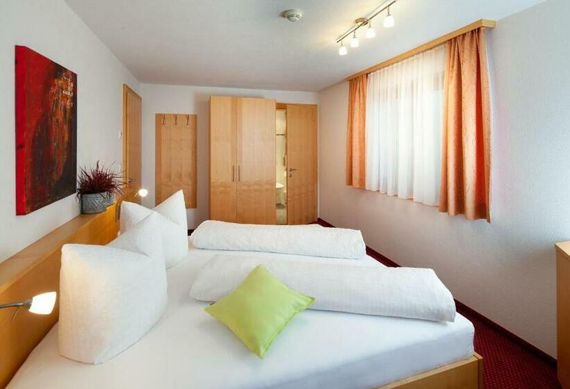 Апартаменты 1 Спальня с Балконом, Aparthotel Brunnenhof