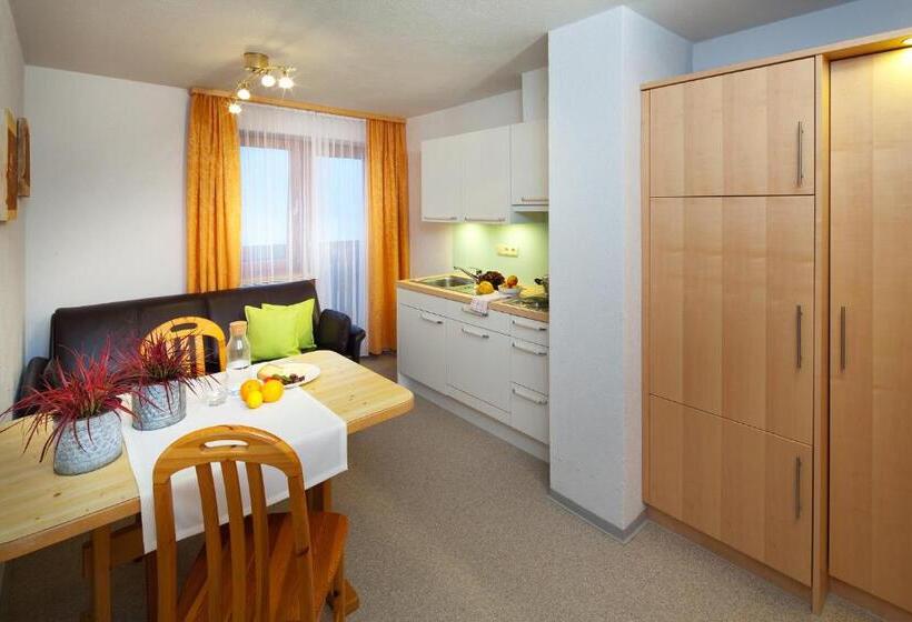 Апартаменты 1 Спальня с Балконом, Aparthotel Brunnenhof