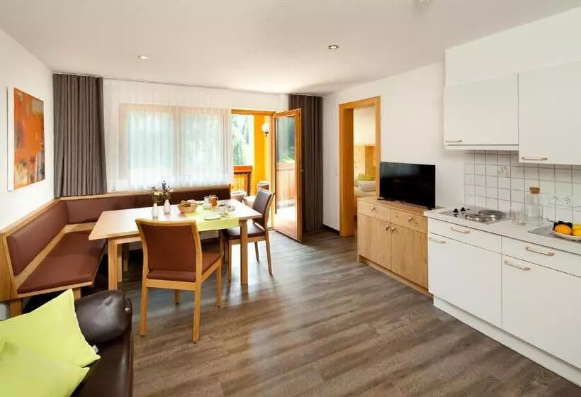 景色の見える一ベッドルームアパートメント, Aparthotel Brunnenhof