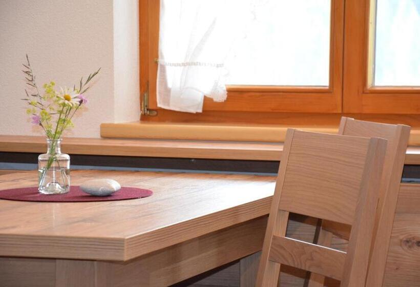 Апартаменты 1 Спальня с Балконом, Garni Alpina