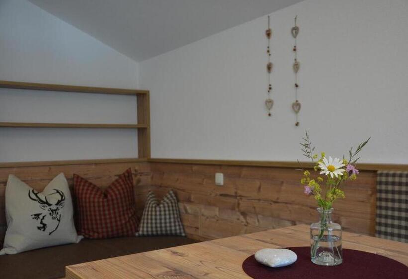 Апартаменты 1 Спальня с Балконом, Garni Alpina