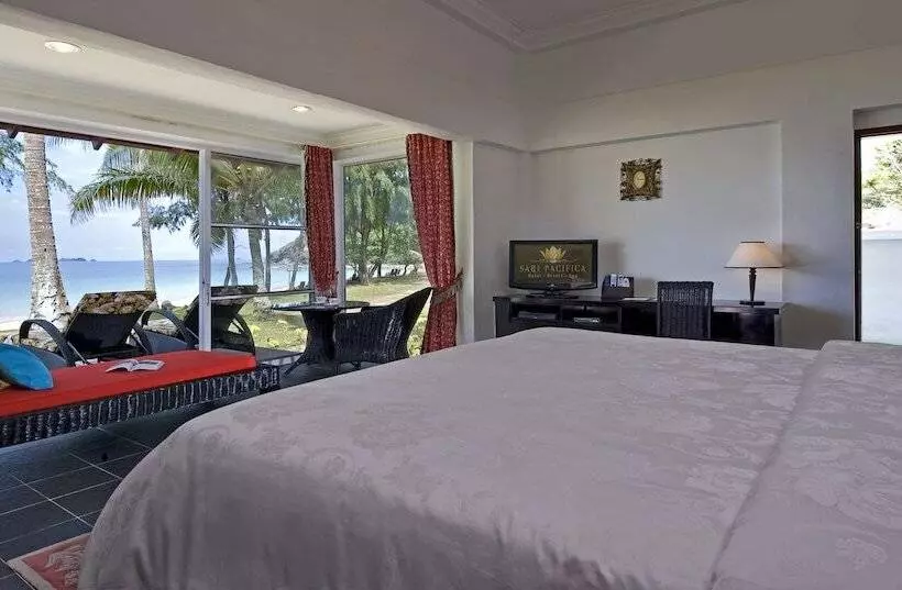 Villa 1 Makuuhuone Merinäkymä, Sari Pacifica Resort & Spa Sibu Island