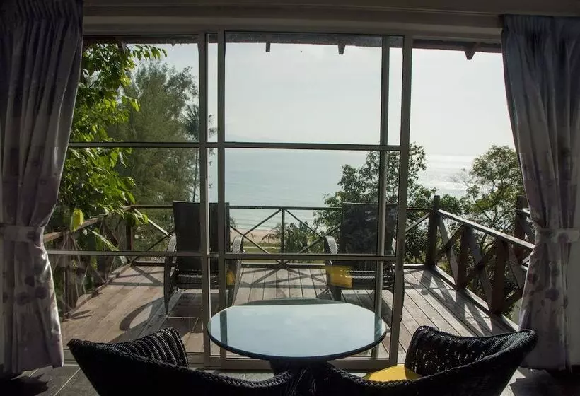 Villa 1 Makuuhuone, Sari Pacifica Resort & Spa Sibu Island