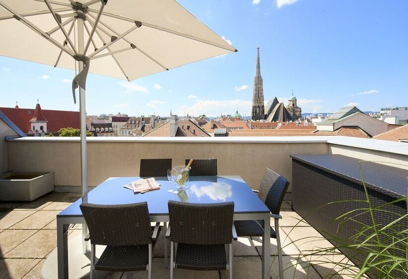Apartamento Ático 1 Quarto, Singerstrasse 21 25 Aparthotel 350m Next To St Stephen S Square