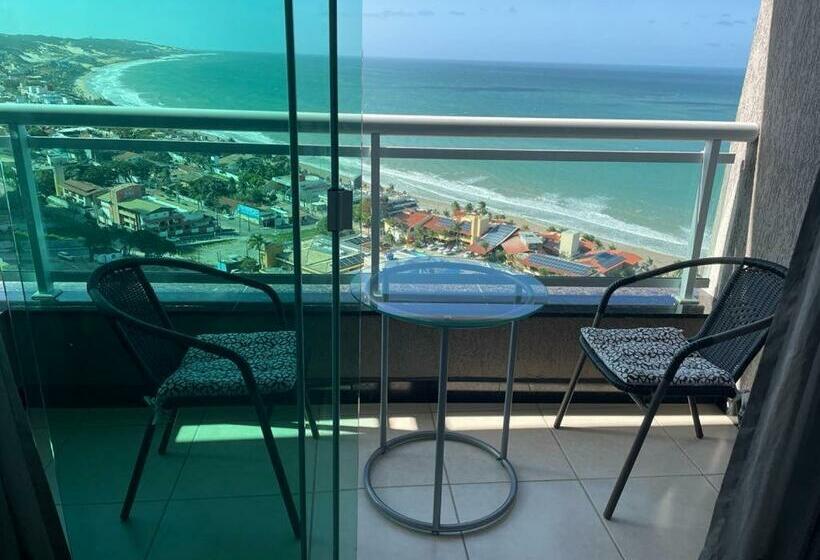 带2个卧室的公寓, Duna Barcane Vista Mar Pontanegra Natal Rn