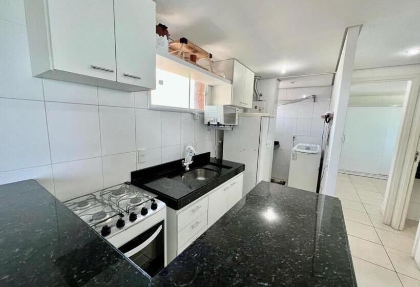 带2个卧室的公寓, Duna Barcane Vista Mar Pontanegra Natal Rn