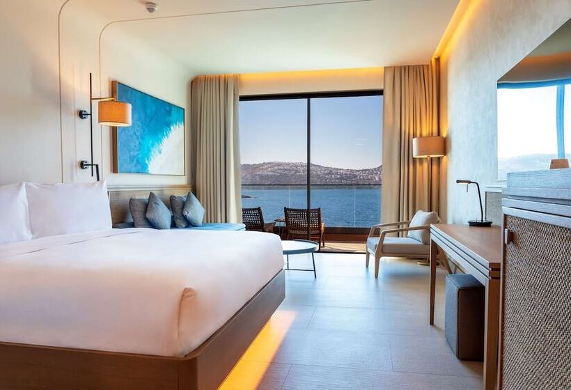 전망 스탠다드 룸 더블 침대, The Bo Vue Hotel Bodrum, Curio Collection By Hilton