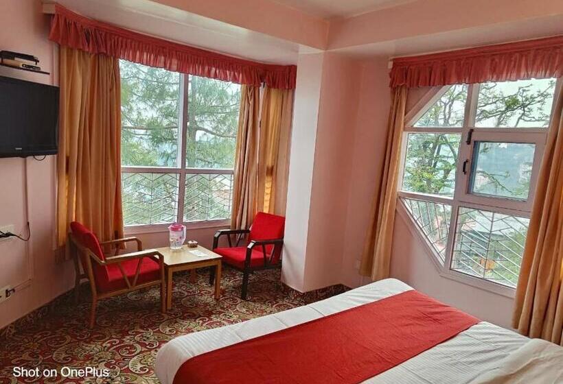 اتاق استاندارد با چشمانداز کوهستان, The Krishna Boho Near Mall Road