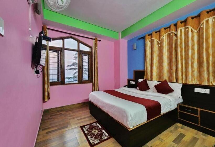 اتاق استاندارد با چشمانداز کوهستان, The Krishna Boho Near Mall Road