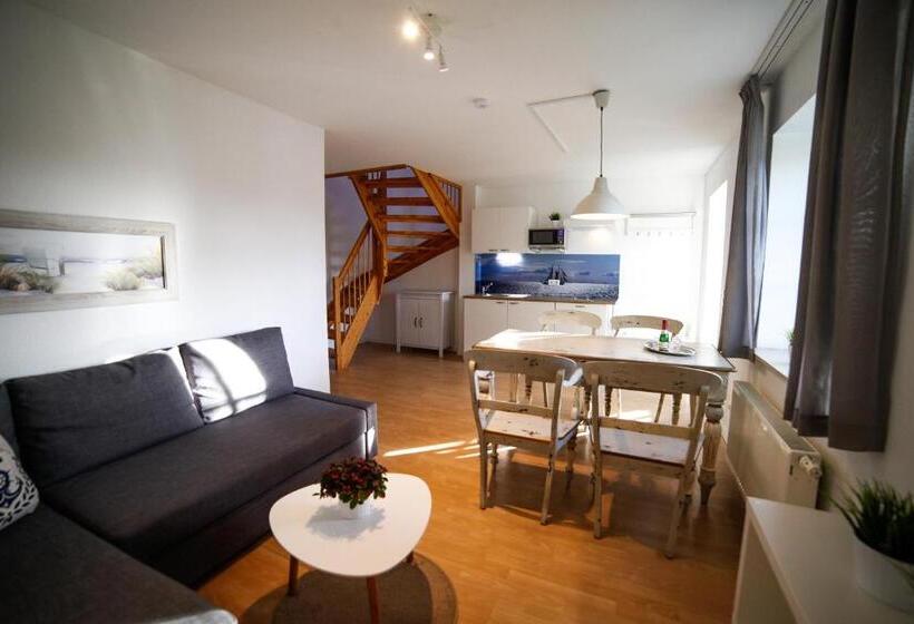 דירת דופלקס בת חדר שינה 1, Captain Pahlen Ferienanlage