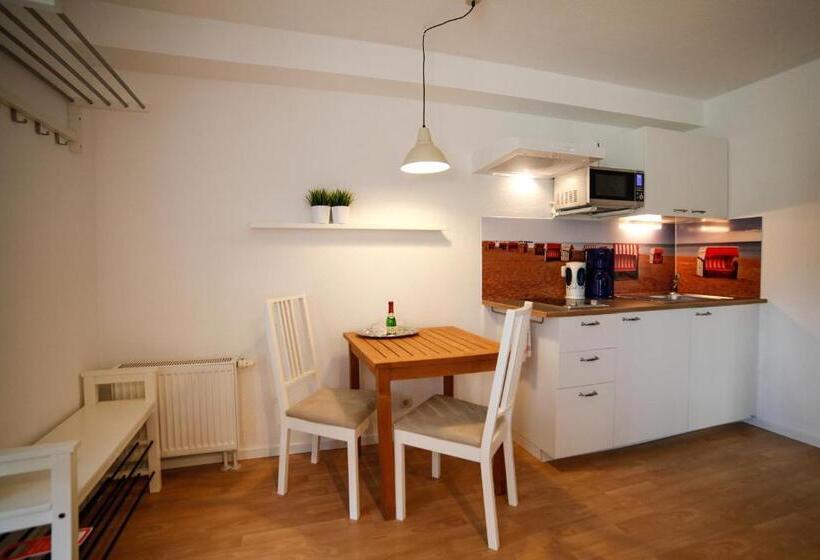 דירת חדר עם טרסה, Captain Pahlen Ferienanlage