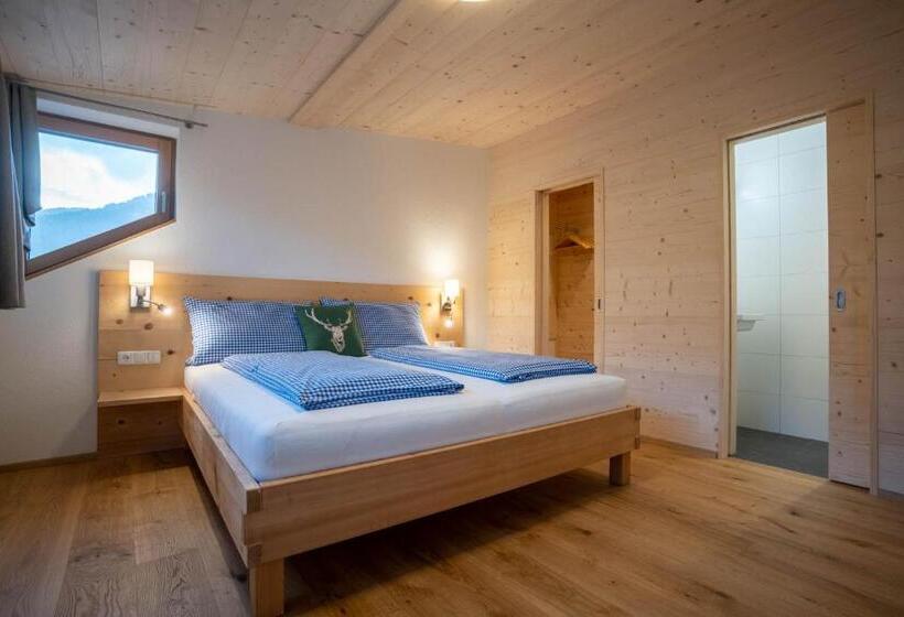 شقة غرفة واحدة مزودة بتراس, Ferienbauernhof Berlinger