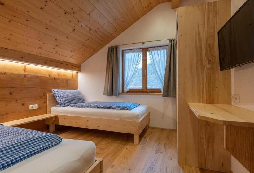 شقة غرفة واحدة مزودة بتراس, Ferienbauernhof Berlinger