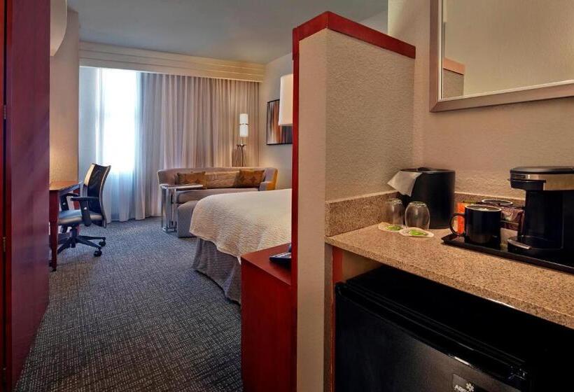 스탠다드 룸 킹사이즈 침대, Courtyard By Marriott St. Petersburg Downtown