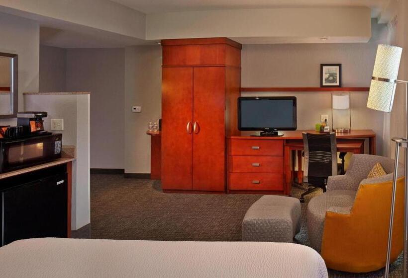 스탠다드 룸 킹사이즈 침대, Courtyard By Marriott St. Petersburg Downtown