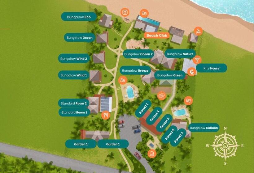 Бунгало Стандарт Вид на Море, Villa Mango