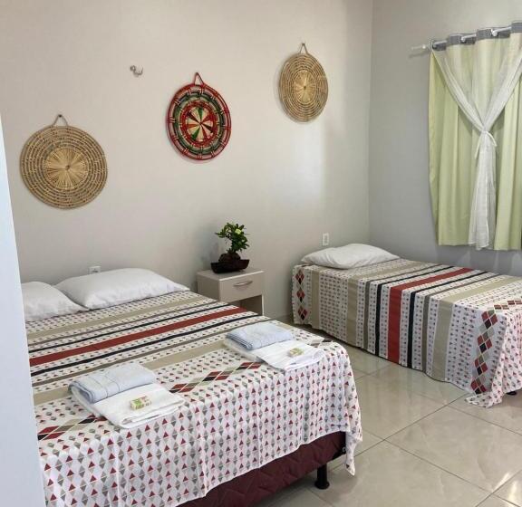 Üç Kişilik Standart Oda, Pousada Aconchego Santarém