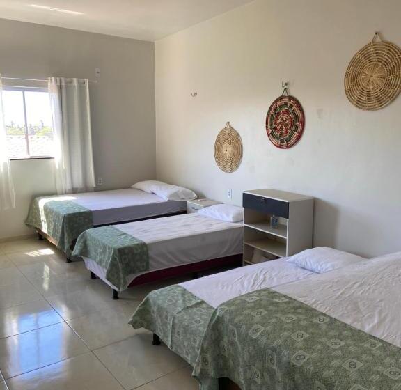 Dört Kişilik Standart Oda, Pousada Aconchego Santarém