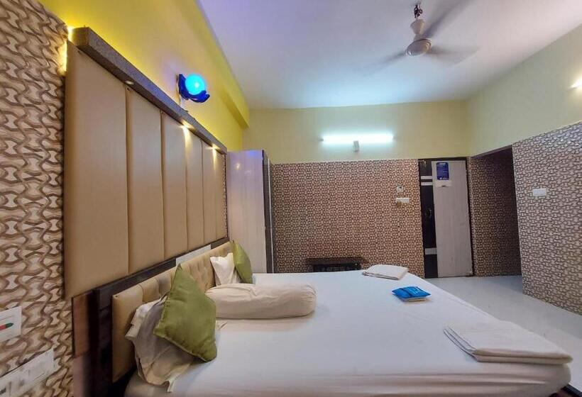 디럭스 룸 측면 바다 전망, Hindusthan Inn   On Beach