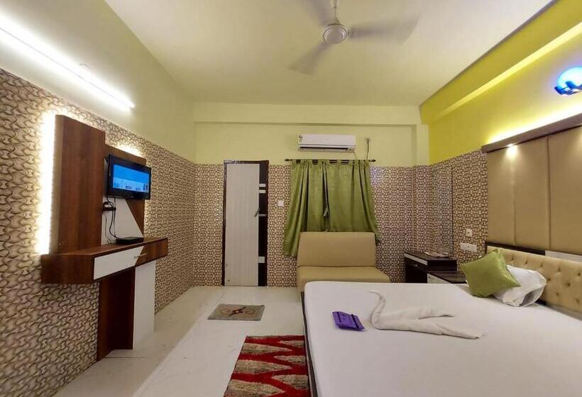 디럭스 룸 측면 바다 전망, Hindusthan Inn   On Beach