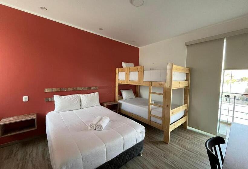 اتاق استاندارد چهار تخته, La Estancia Hotel Ica